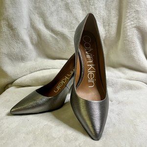 Gunmetal Calvin Klein Pumps